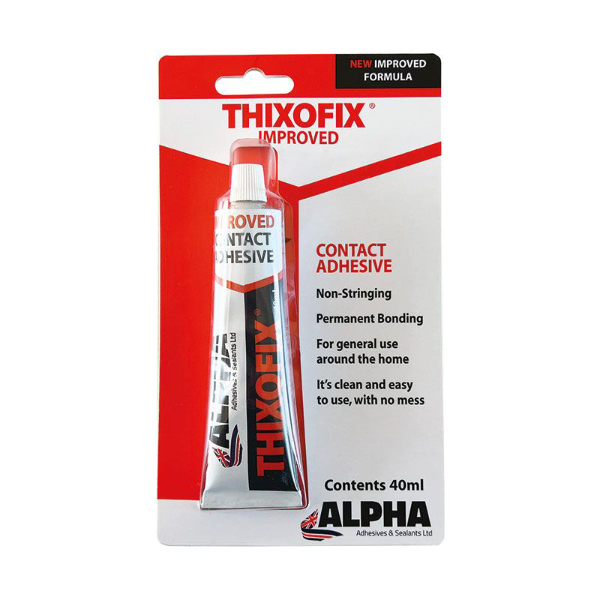 40ml Non Drip Permanent Alpha Thixofix Contact Adhesive