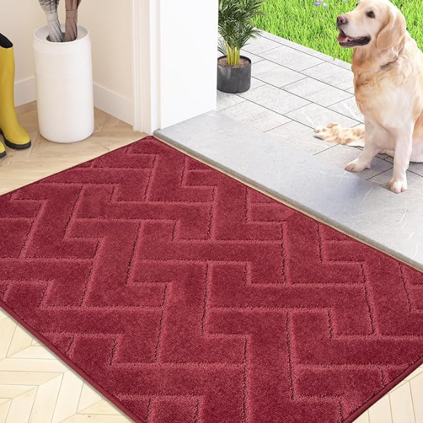 Dirt Trapper Doormat Non-Slip Machine Washable Entrance Rug