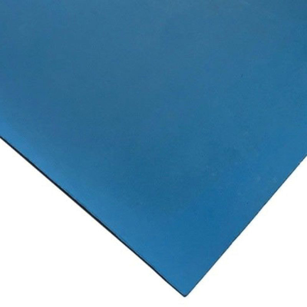 Fluorosilicone Rubber Sheet Blue 3.2mm Thick