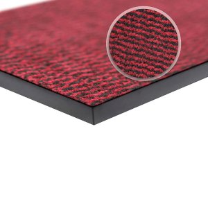 Heavy Duty Barrier Mats Non Slip Red/Black Rubber Mat Indoor And Outdoor