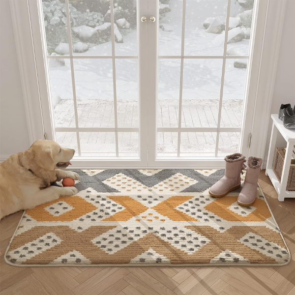 Heavy Duty Super Absorbent Floor mat, Doormats Inside, Indoor Mats For Front/Back Door